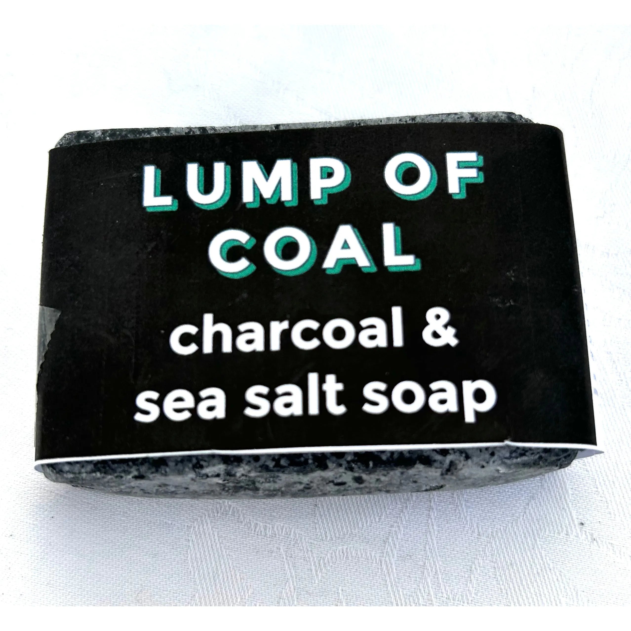 Activated charcoal soap with bentonite clay and sea salts