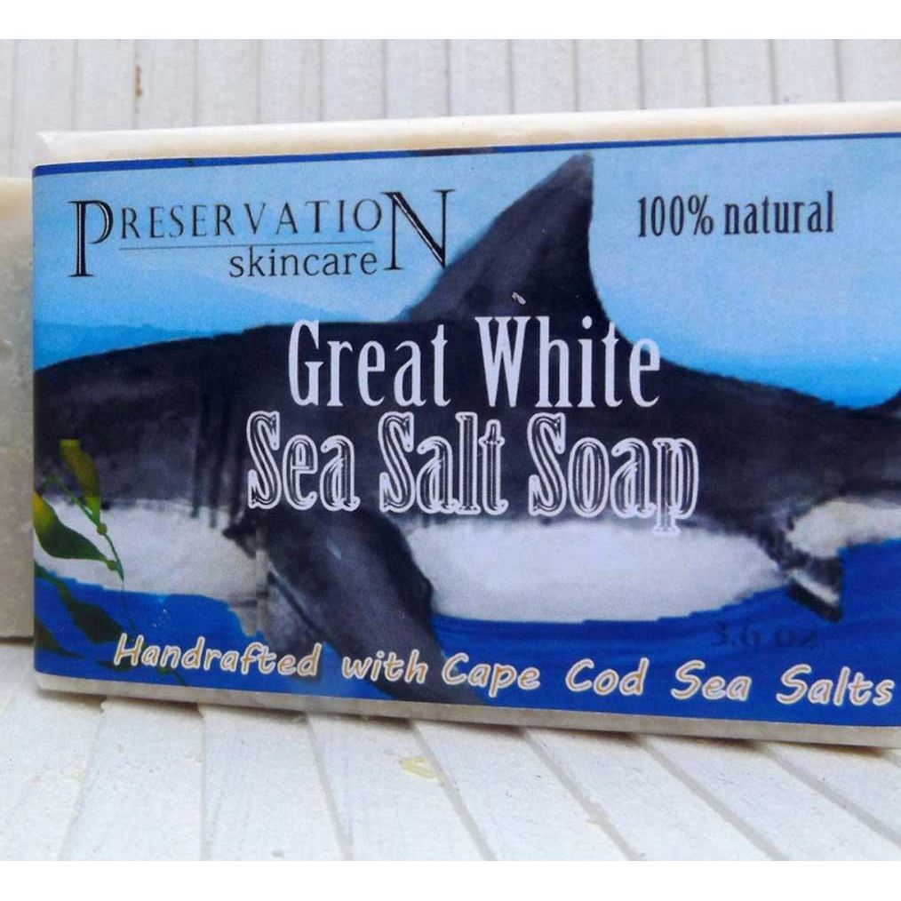 Sea Salt and Coconut Milk Soap Bar, "The Great White Soap"