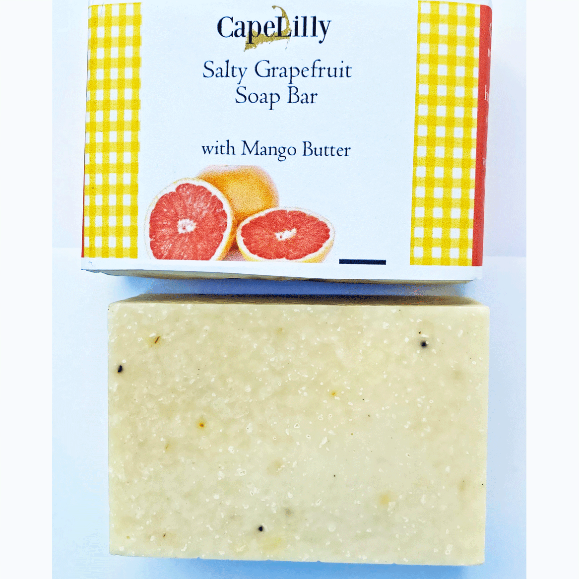 Grapefruit blend sea salt soap OUT OF STOCK