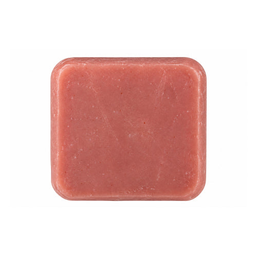 CapeLilly Rose Hibiscus conditioner bar, unwrapped