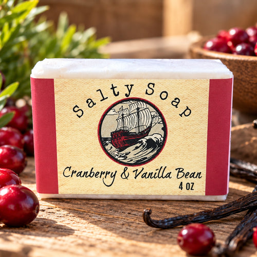 CapeLilly Atlantic Cranberry sea salt soap