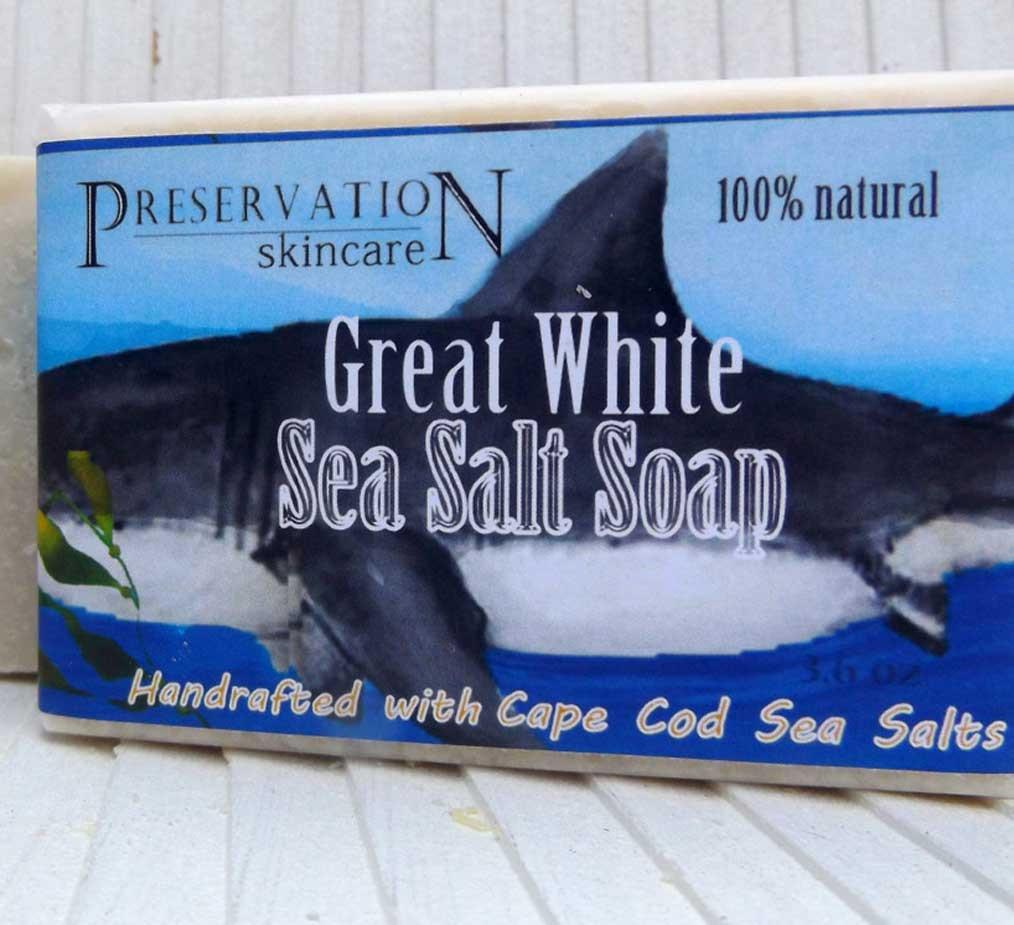 Sea Salt and Coconut Milk Soap Bar, "The Great White Soap"