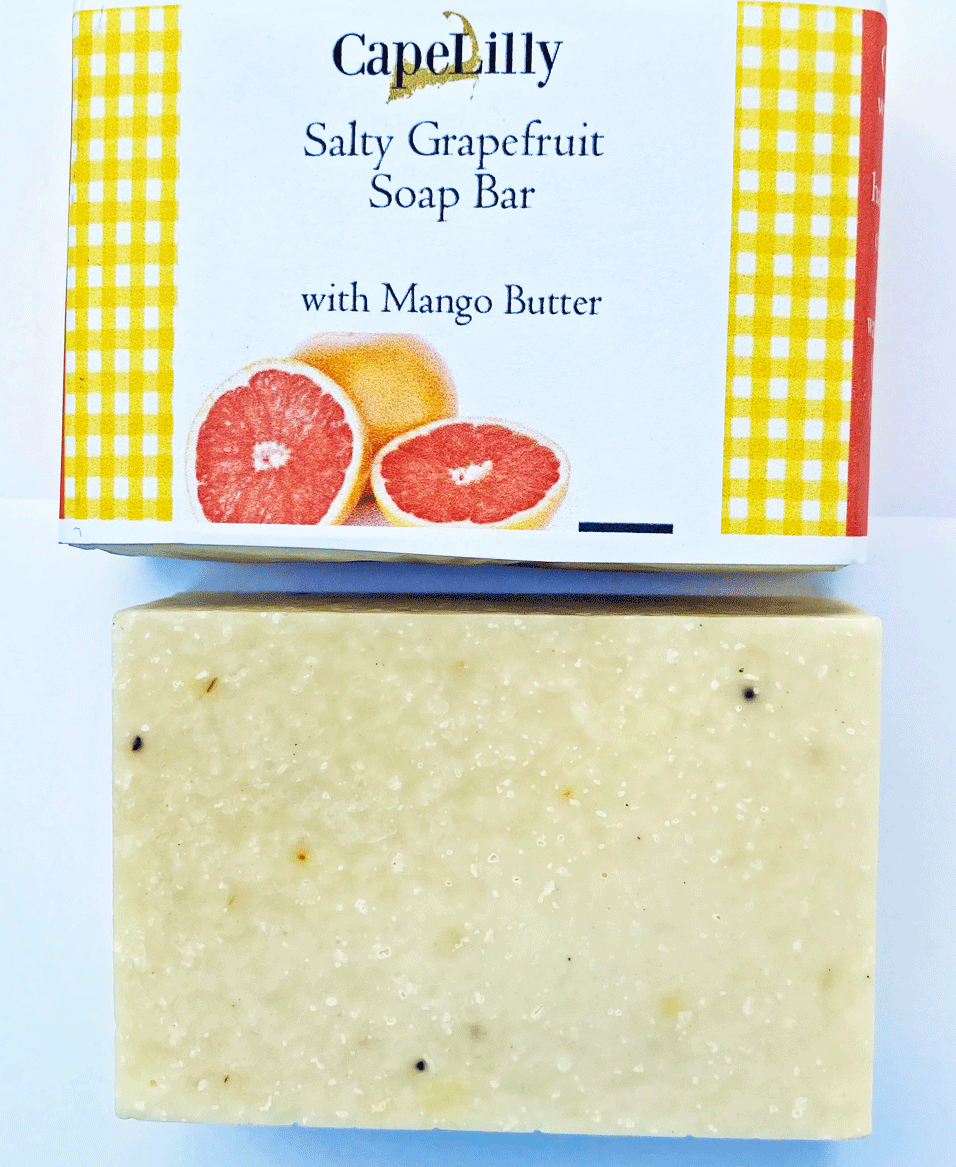 Grapefruit blend sea salt soap